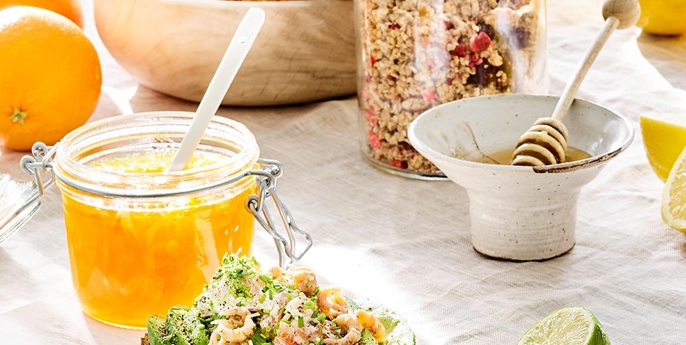 Huisgemaakte sinaasappelmarmelade