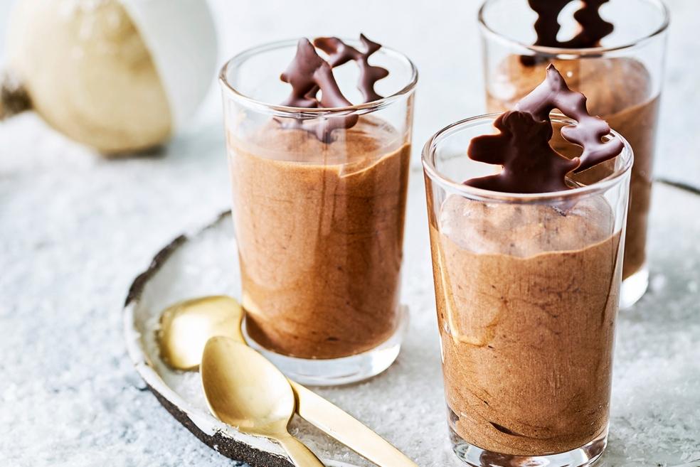 Chocolademousse met een touche van koffie