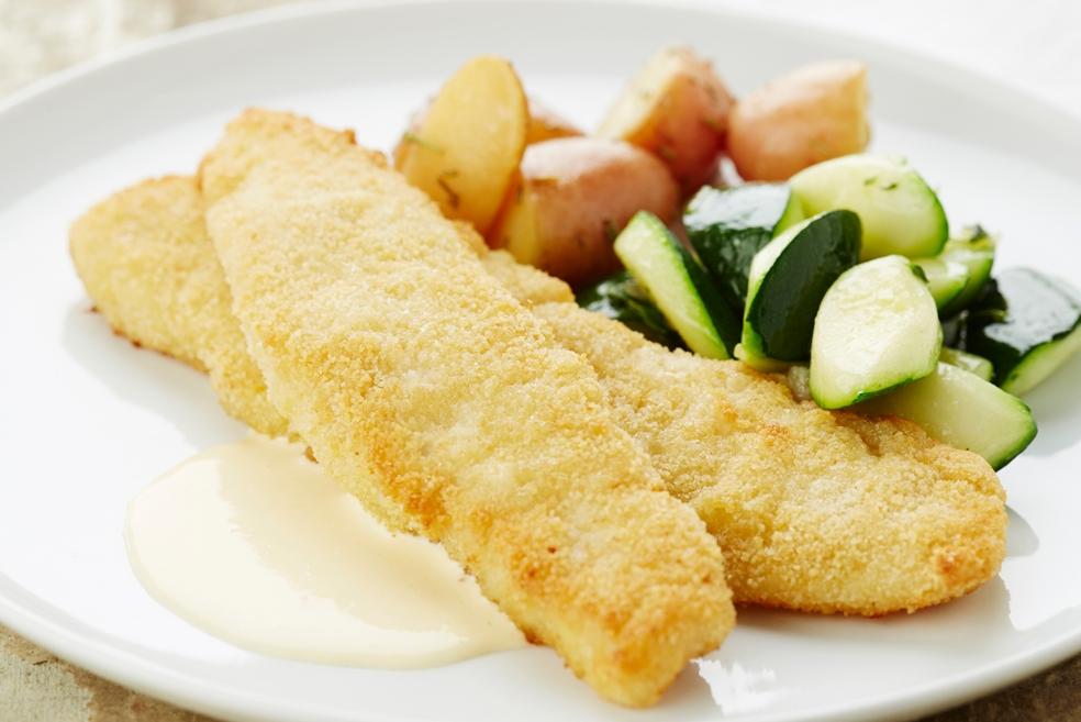 Pangasiusfilet met wittewijn-limoensaus