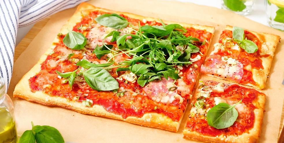 Pizza op de barbecue