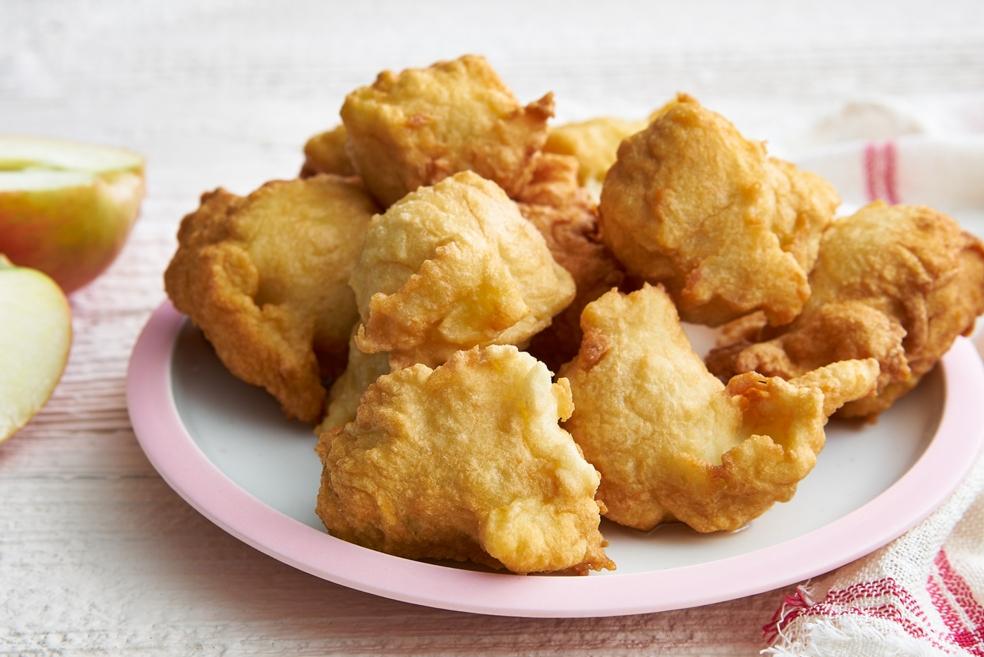 Oliebollen met appel