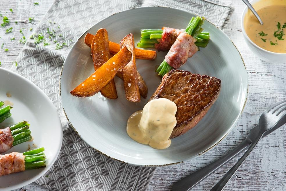 Filet pur in choronsaus