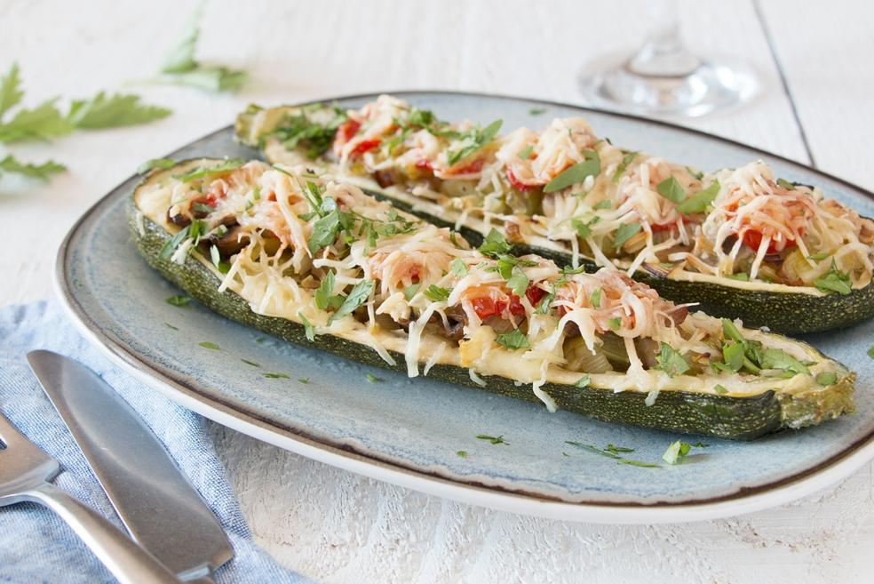 Gevulde courgettes
