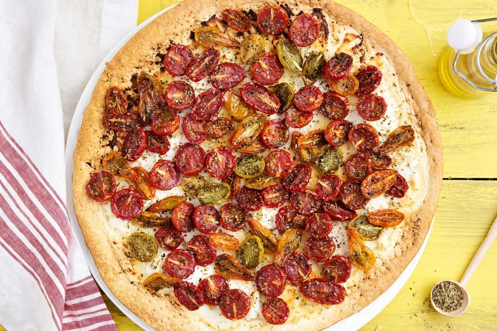 Hartige taart met ricotta