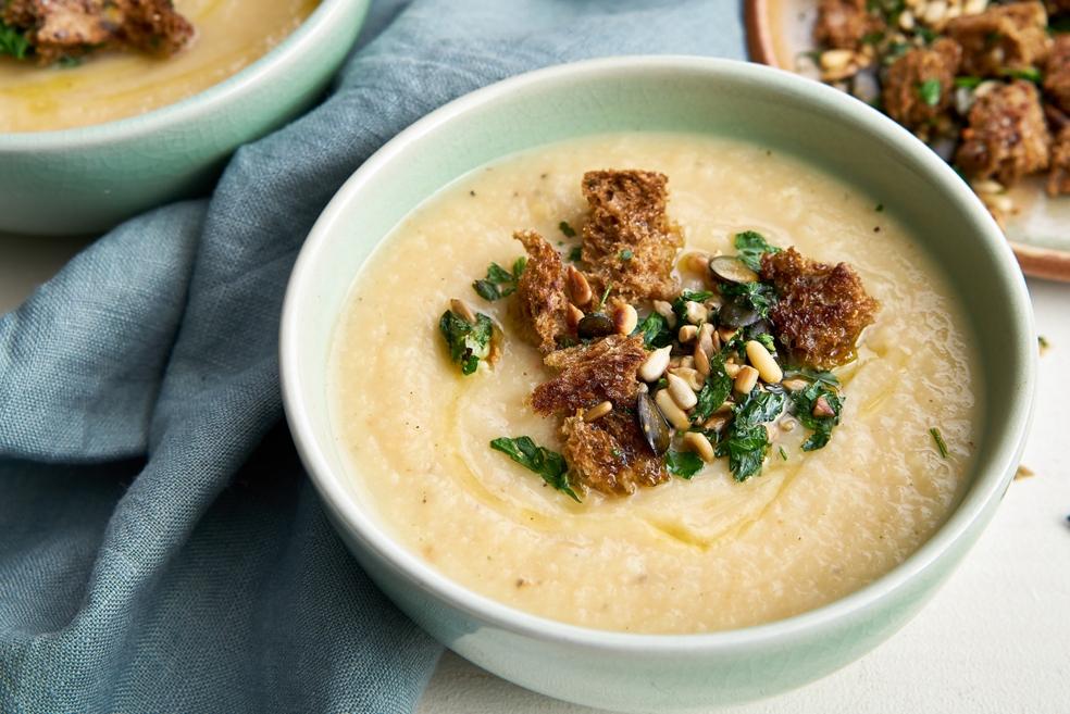 Geroosterde pastinaaksoep