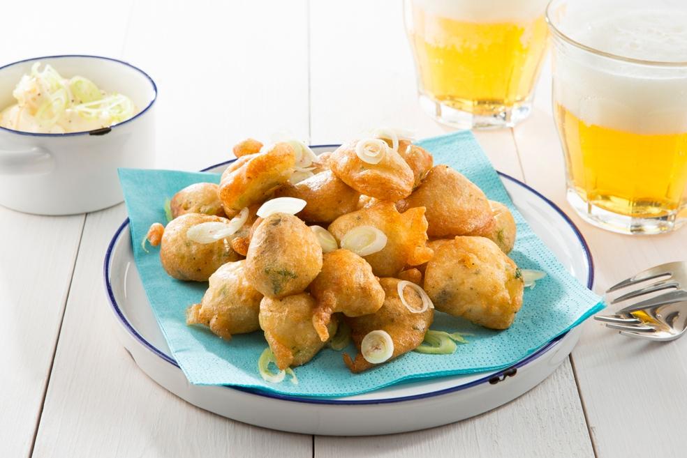 Mosselbeignets met Kwaremont