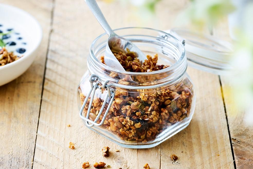 Homemade granola