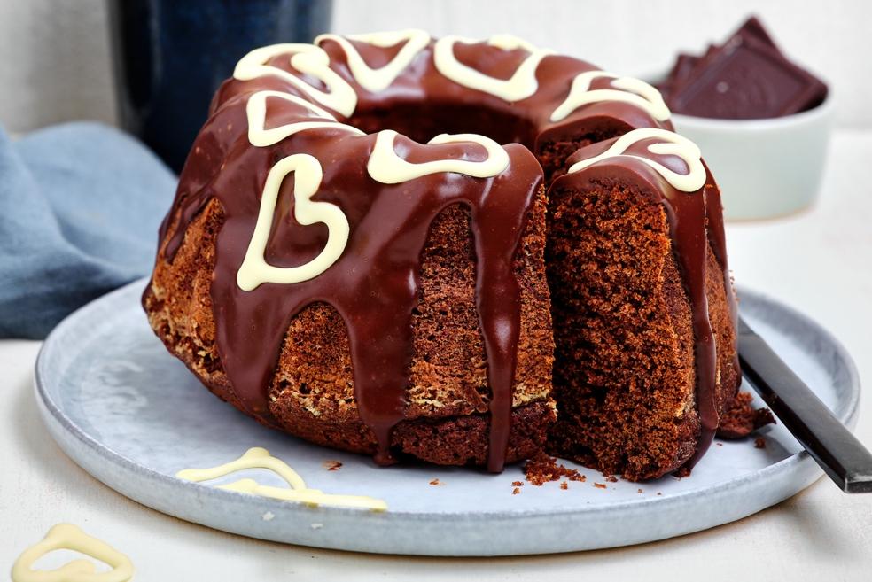 Chocoladecake met sinaasappel