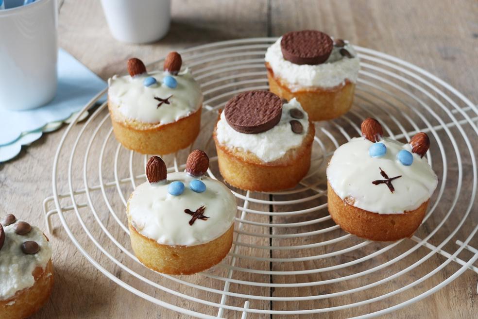 Katten- en hondenmuffins