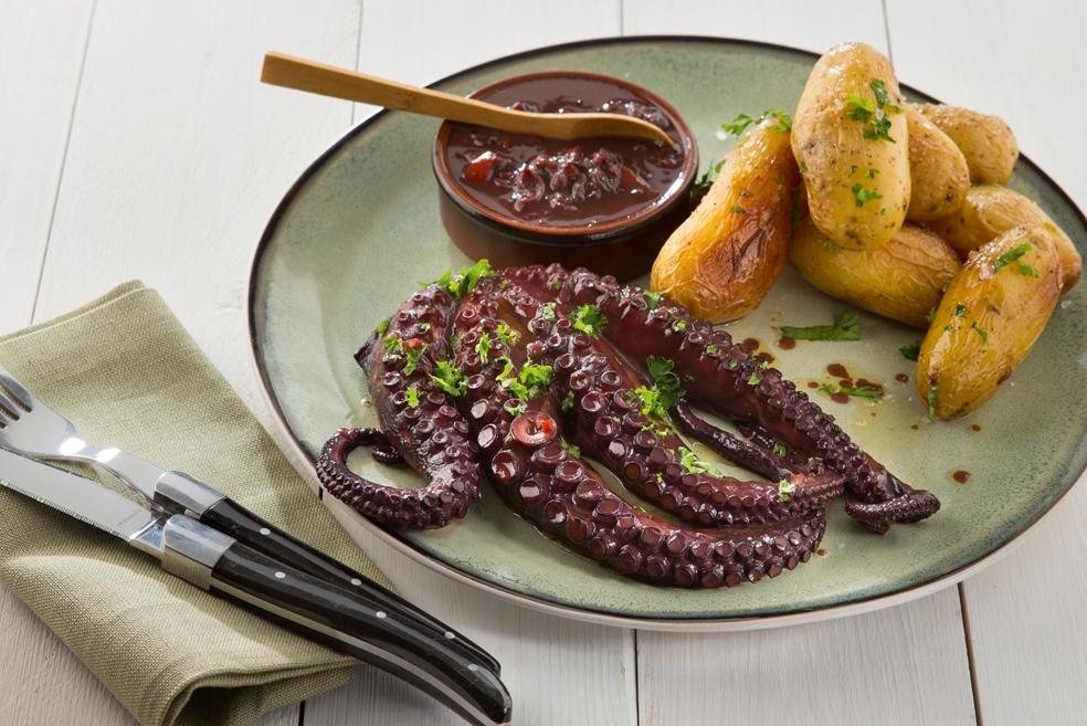 Octopus op klassieke wijze