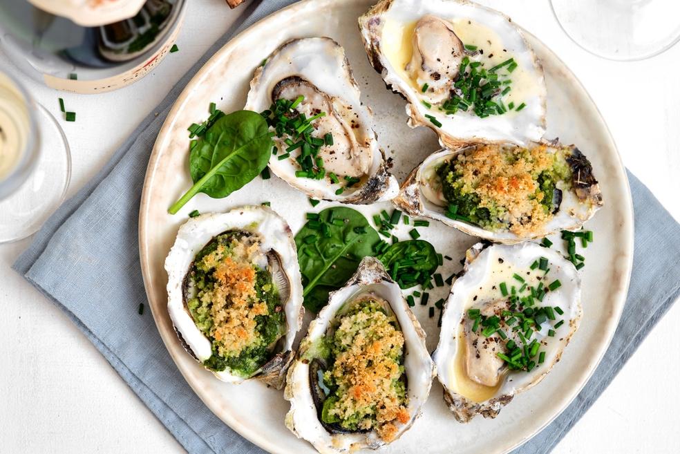 Feestelijke oesters op 2 wijzen