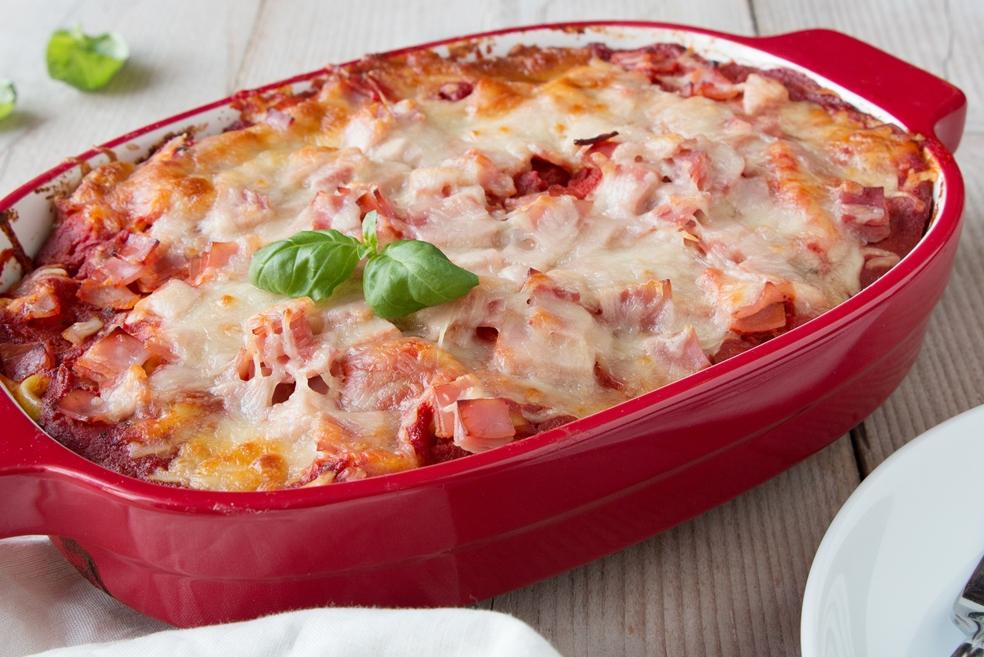 Ovenschotel met tortellini