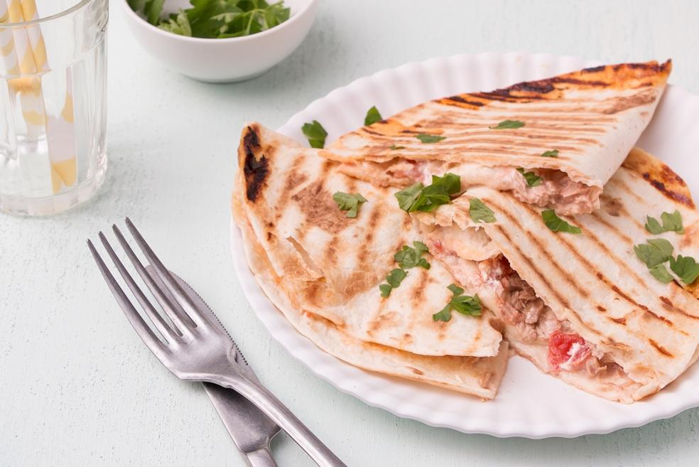 Quesadilla's met tonijn