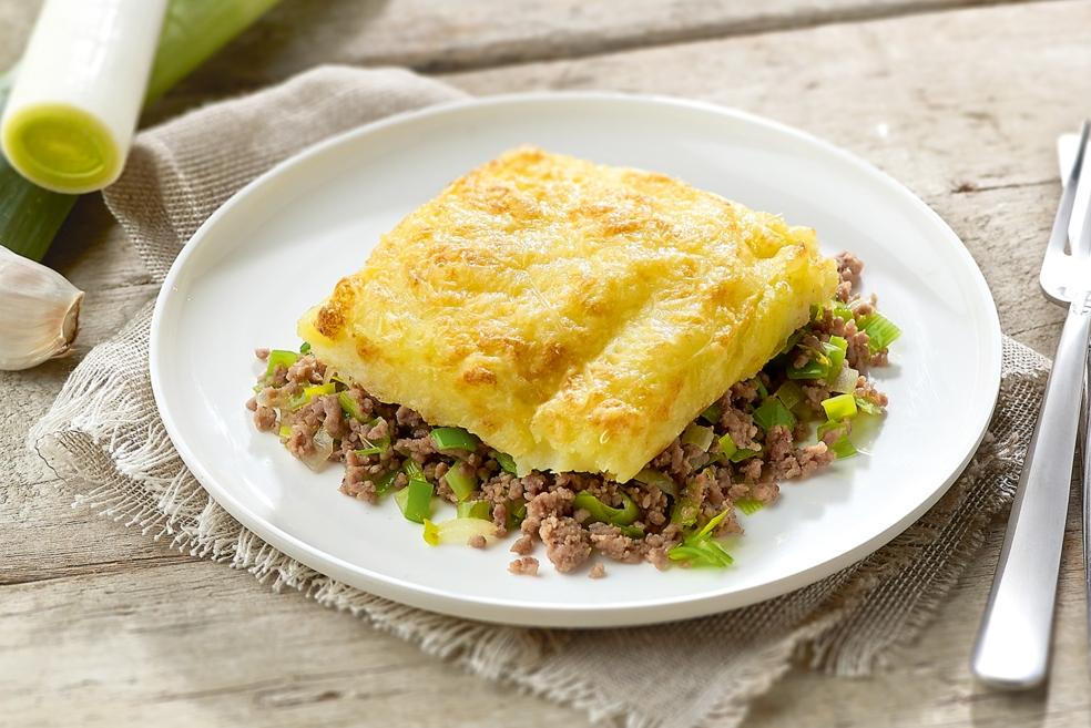 Preischotel met gehakt