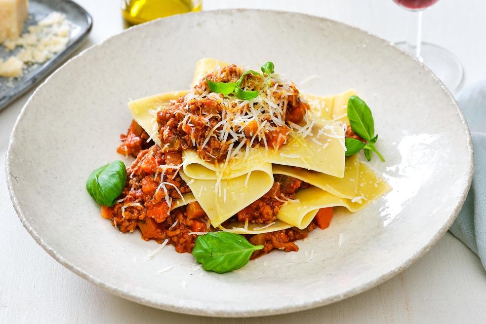 Open lasagne al ragù