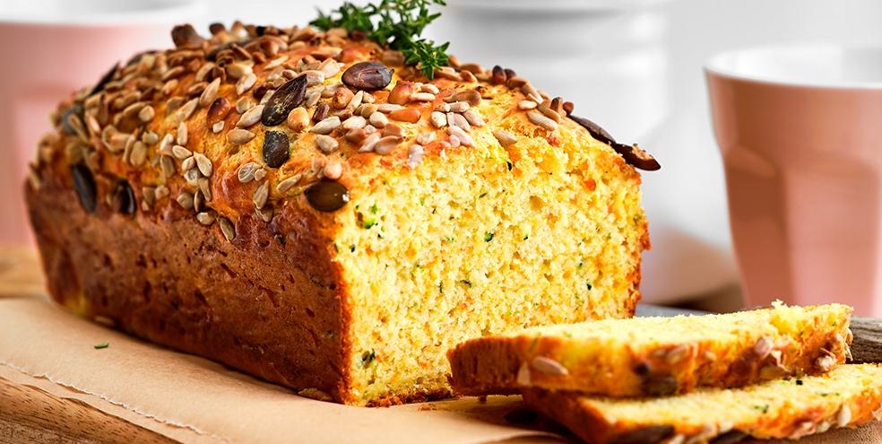 Krokant courgette-wortelbrood