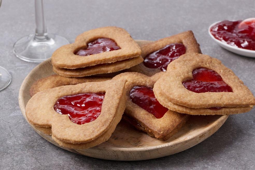 Zoete Valentijnskoekjes