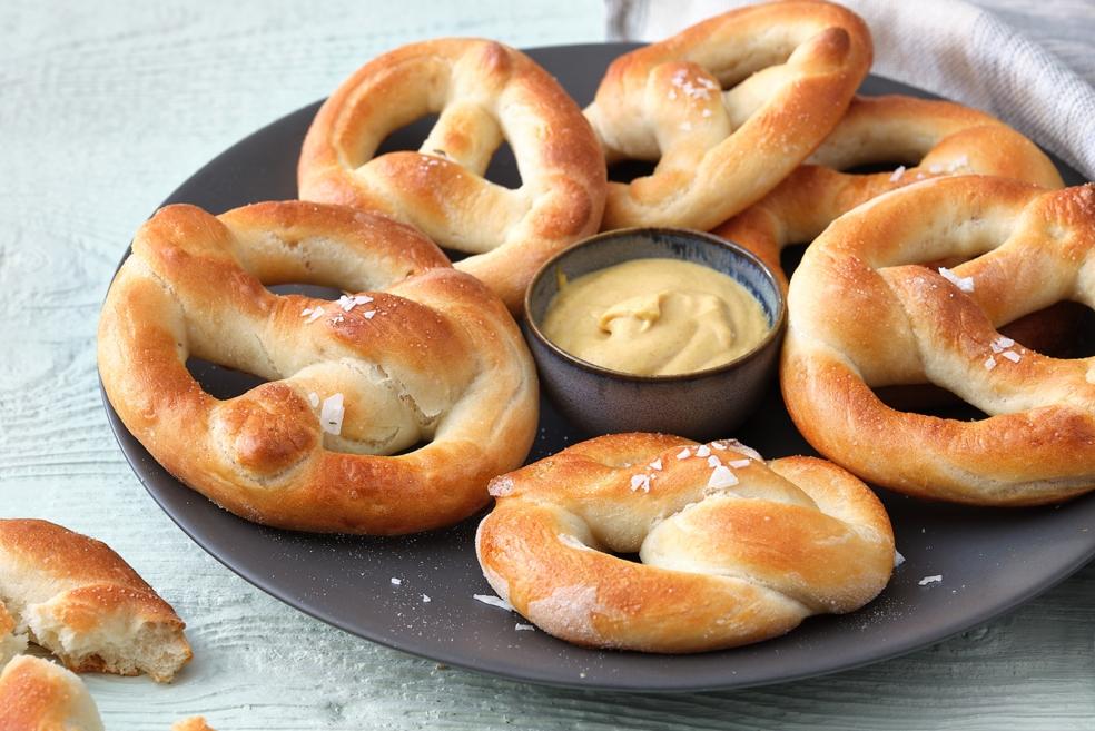 Zachte pretzels
