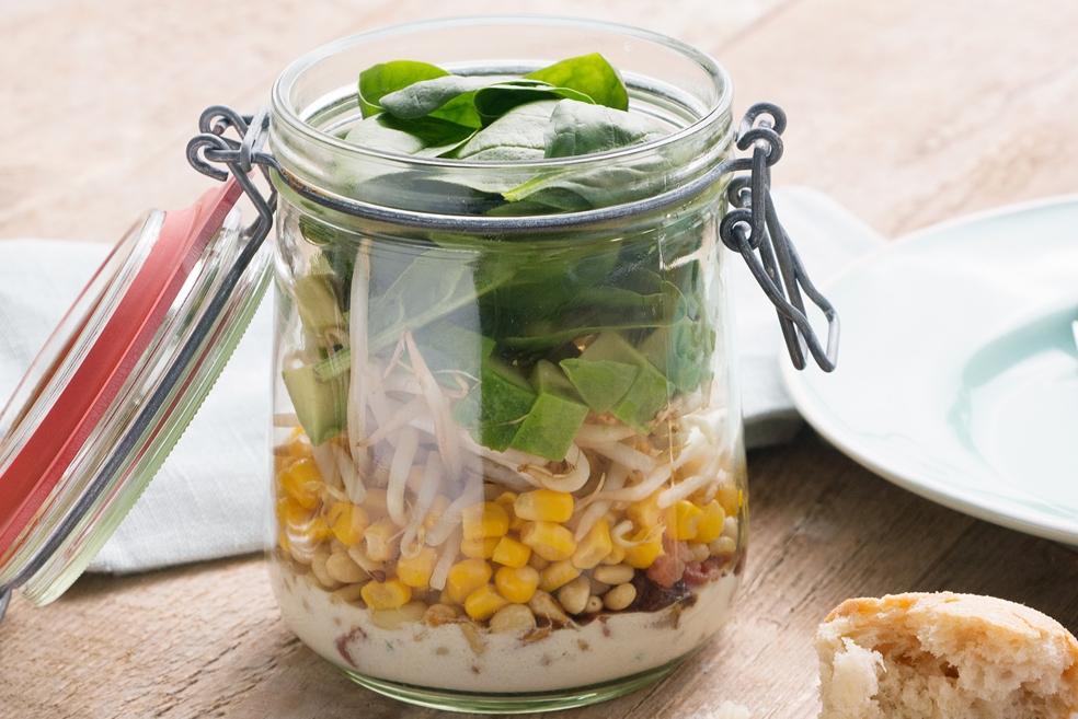 Salad in a jar