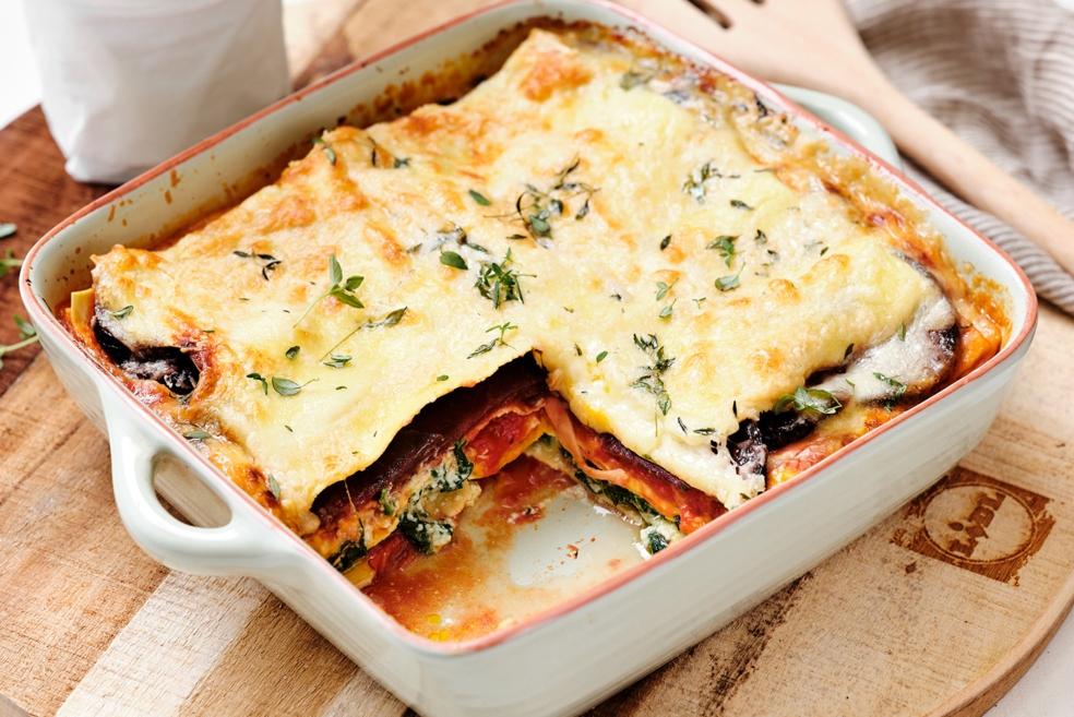 Hartverwarmende groentenlasagne