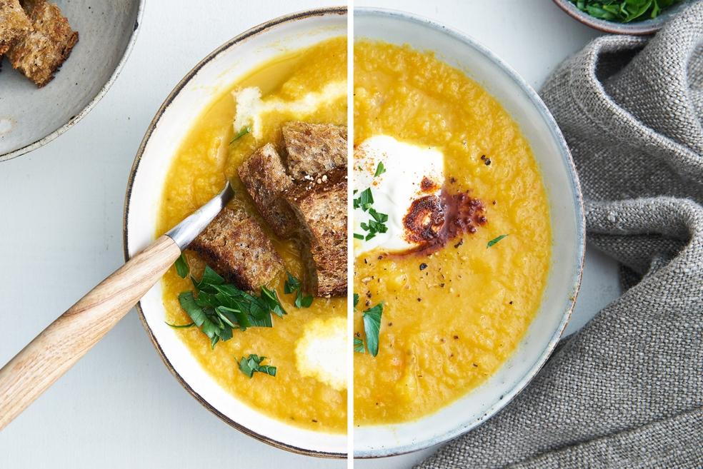 Kidsproof wortel-knolseldersoep